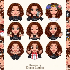 Стикеры для массажиста 