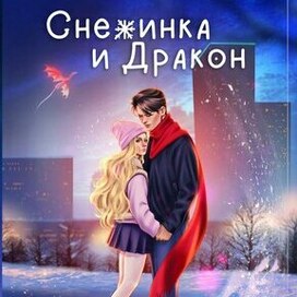Обложка «Снежинка и Дракон»