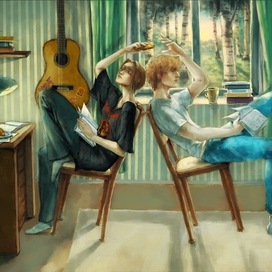 Иллюстрация к роману «О детях Кощеевых»