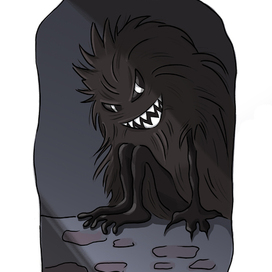 Иллюстрация к книге К. Пристли "Страшные сказки дядюшки Монтегю"