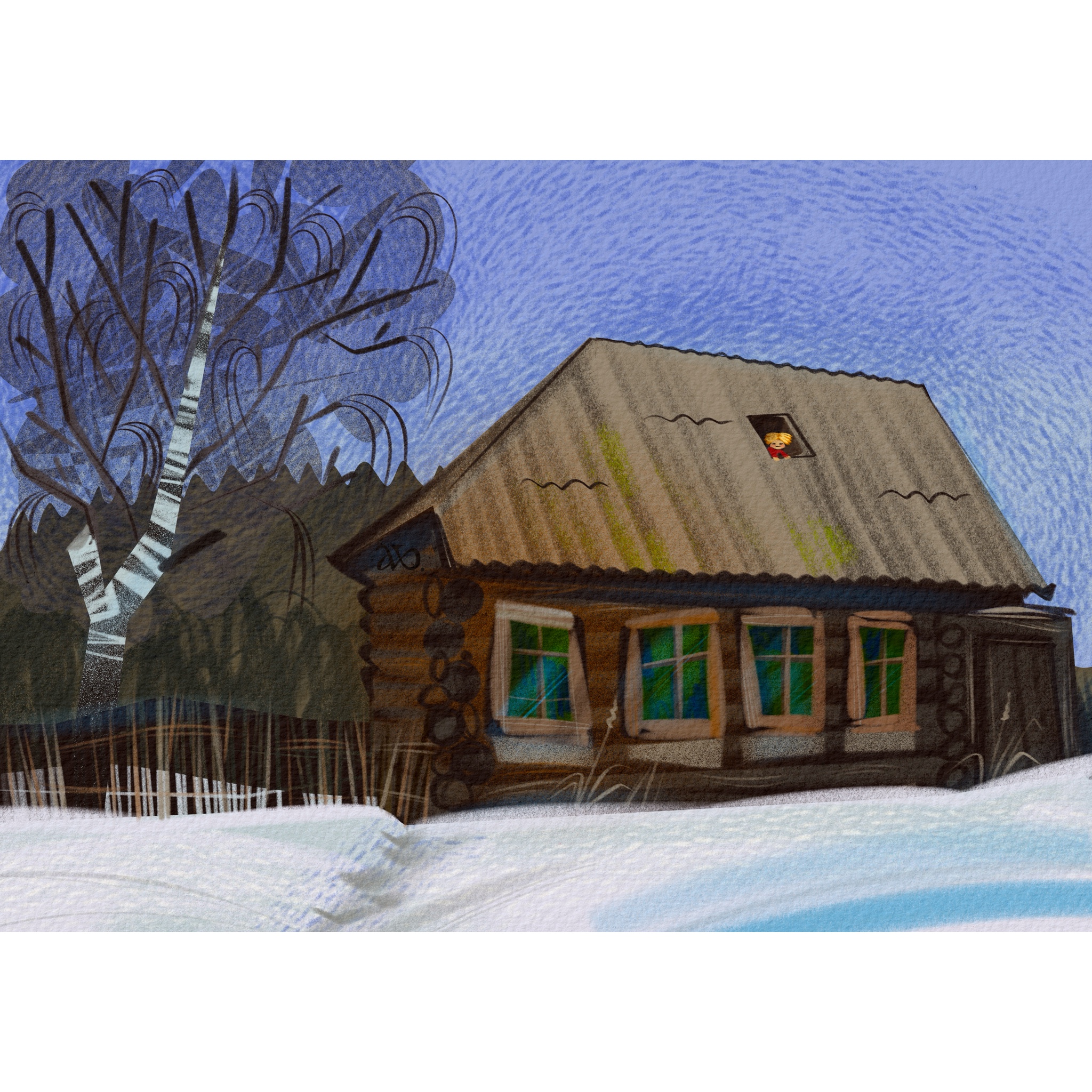 Мой двор и его обитатели