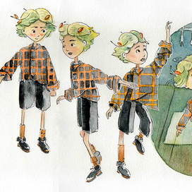 Печной человечек к повести Анны Ермолаевой