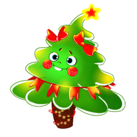 Новогодняя елка. Персонаж.