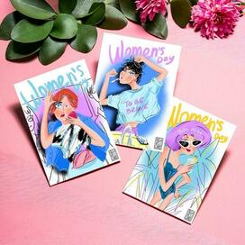 Открытки на 8 марта