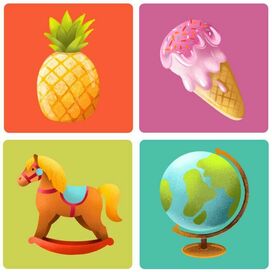 Детская игра "МЕМО"