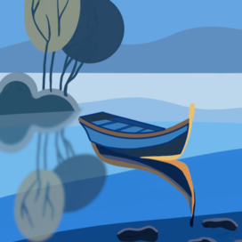 Ночь на реке