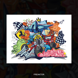 Граффити гонщик | FREAKTOR.