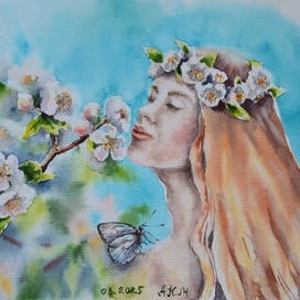 Девушка Весна