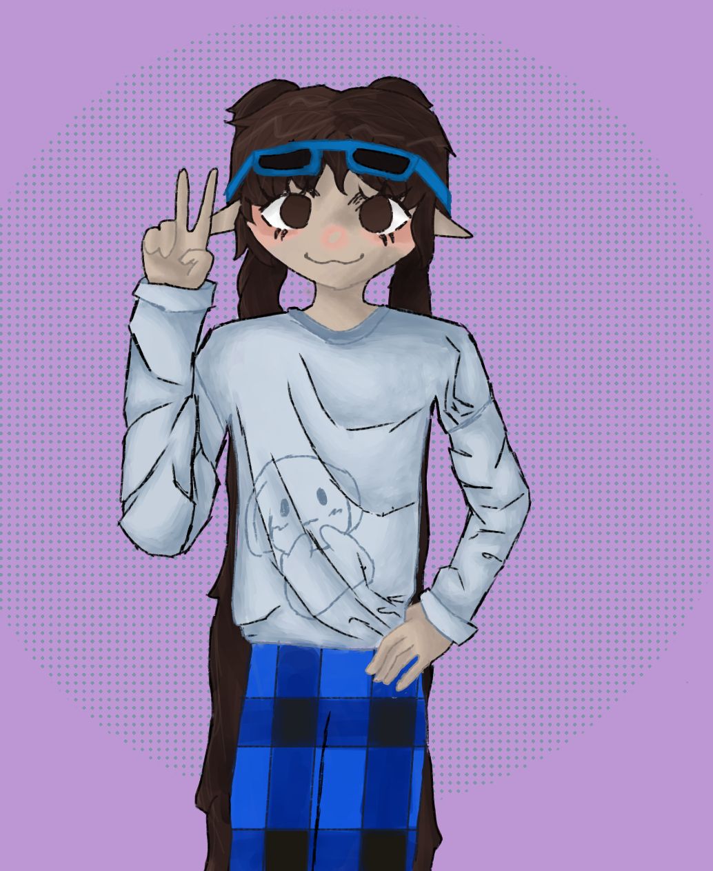 Коммишка. Арт на день рождения подписчику