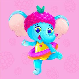 Персонаж для упаковки детского питания