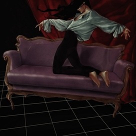 Иллюстрация к еще не написанному роману про вампиров 