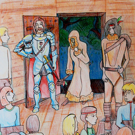 Иллюстрация к книге «Драконы осенних сумерек»