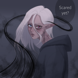  Dark mist. Концепт персонажа