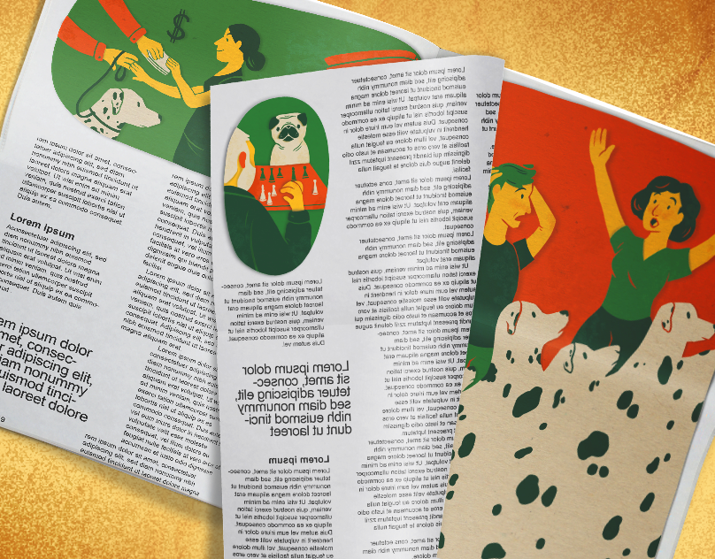 Журнальная иллюстрация