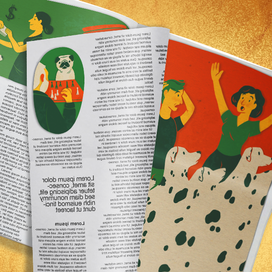 Журнальная иллюстрация