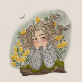 Работа в смешанной технике