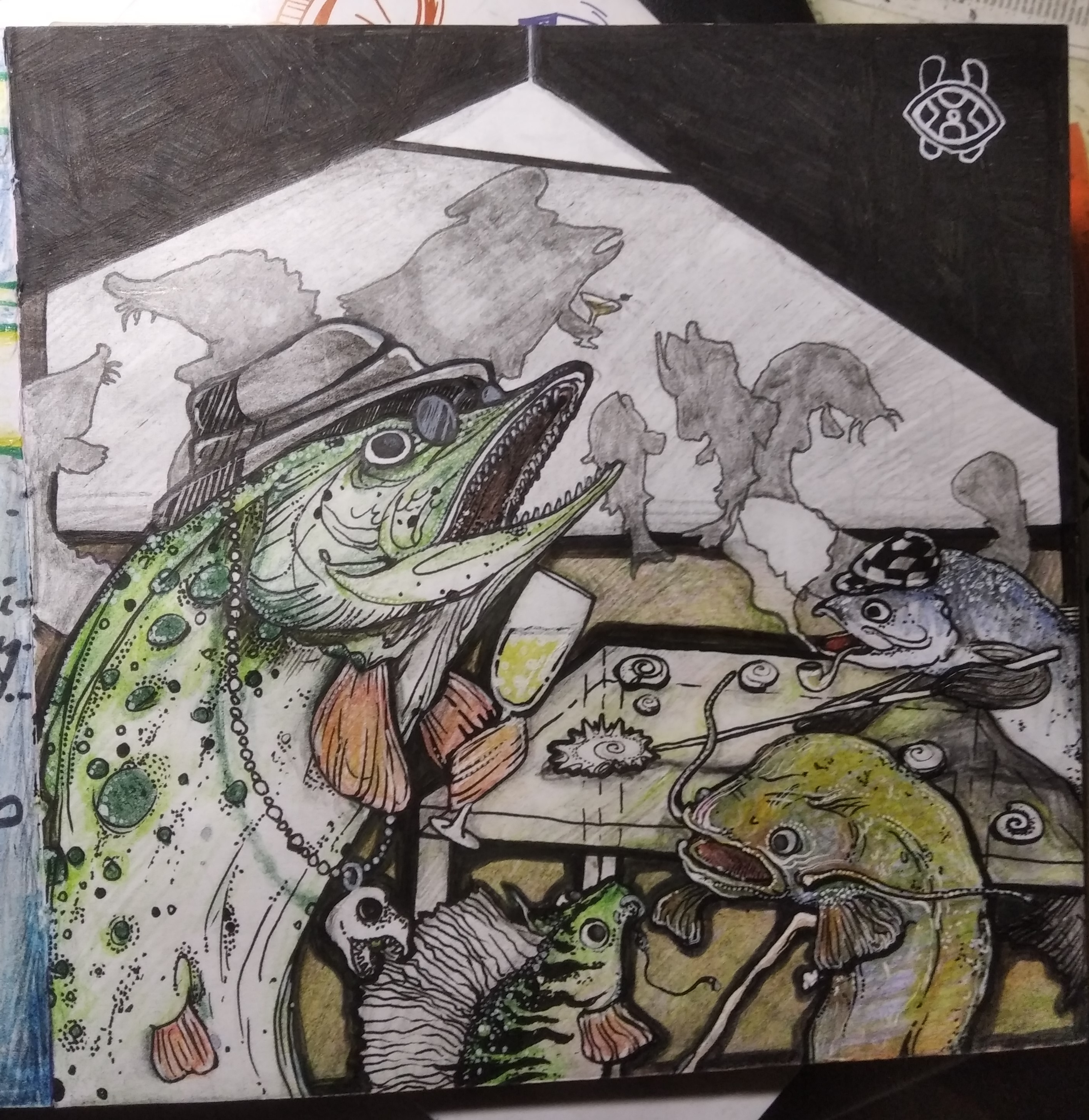 Подводный бар