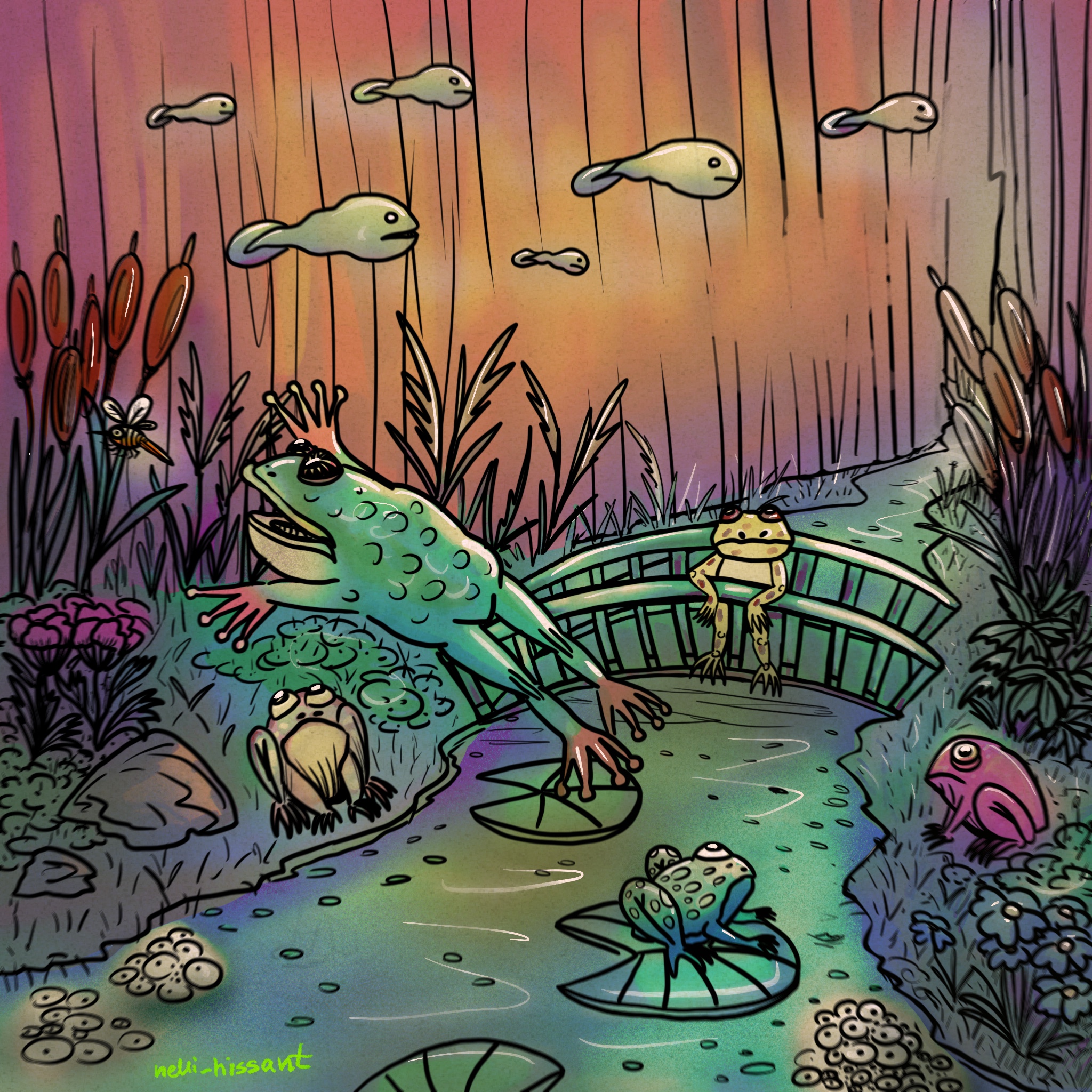Frog garden