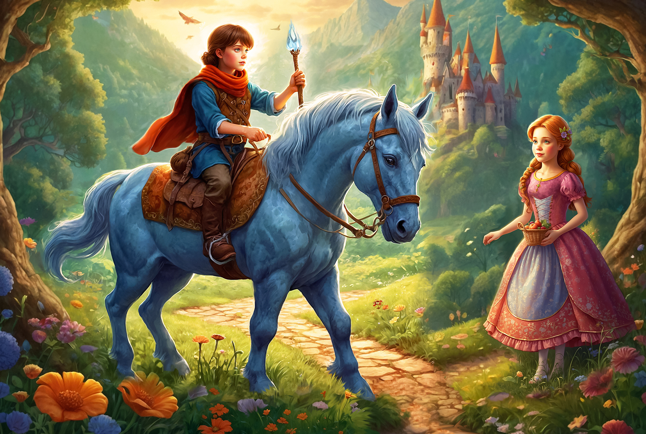 иллюстрация к детской сказке