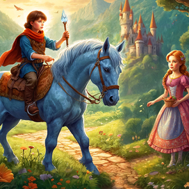 иллюстрация к детской сказке