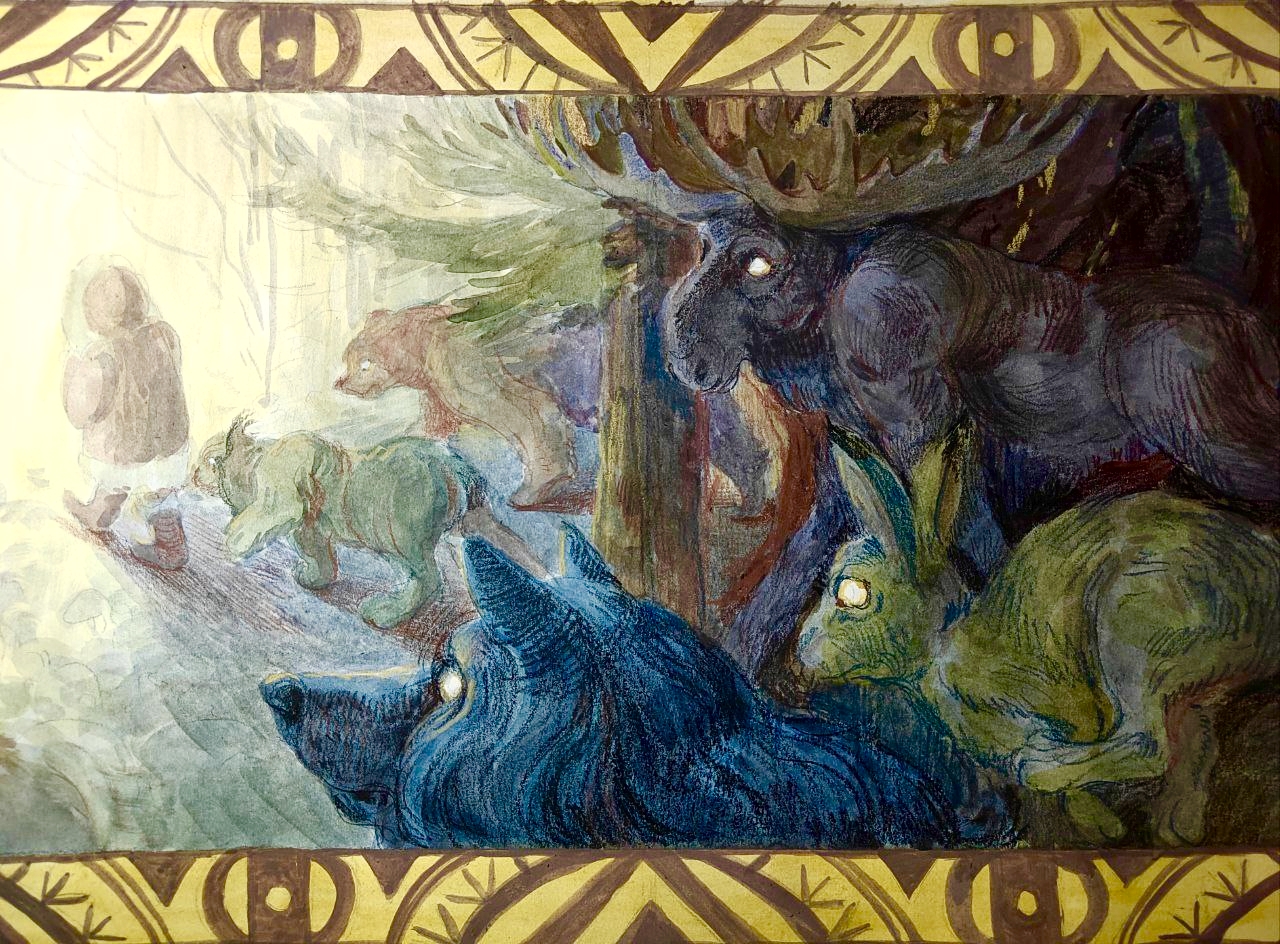 Звери разворот