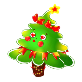 Новогодня елка 