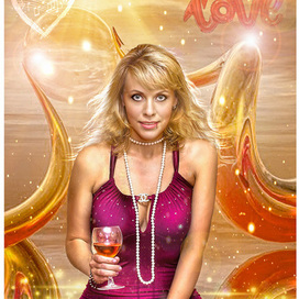 I love you. Цифровой портрет по фото в «стиле Фэнтези».