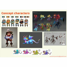 Разработка персонажей