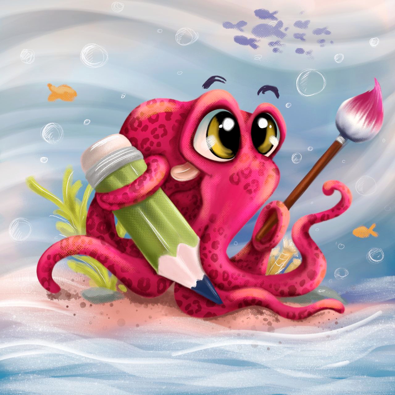 Творческий осьминог