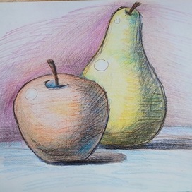Фрукты. Натюрморт.