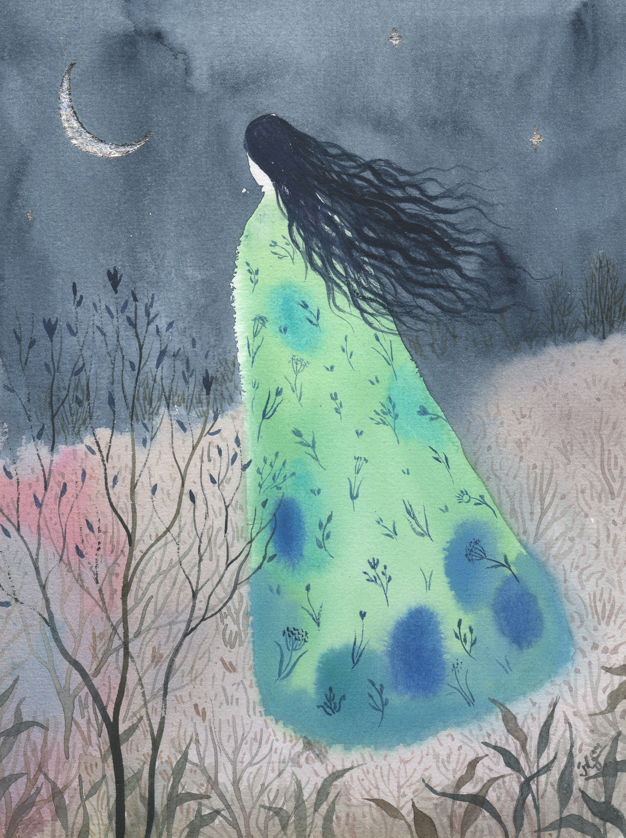 Весенняя луна