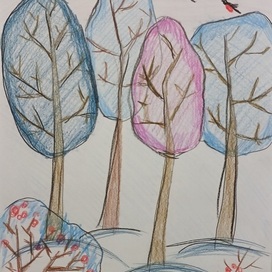 Зима, пейзаж