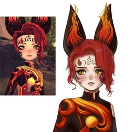 Акира. Скетч персонажа