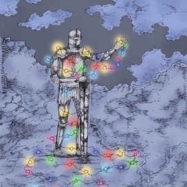 Красочная гирлянда