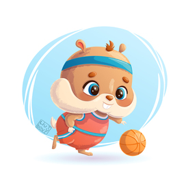 Хомячок-баскетболист