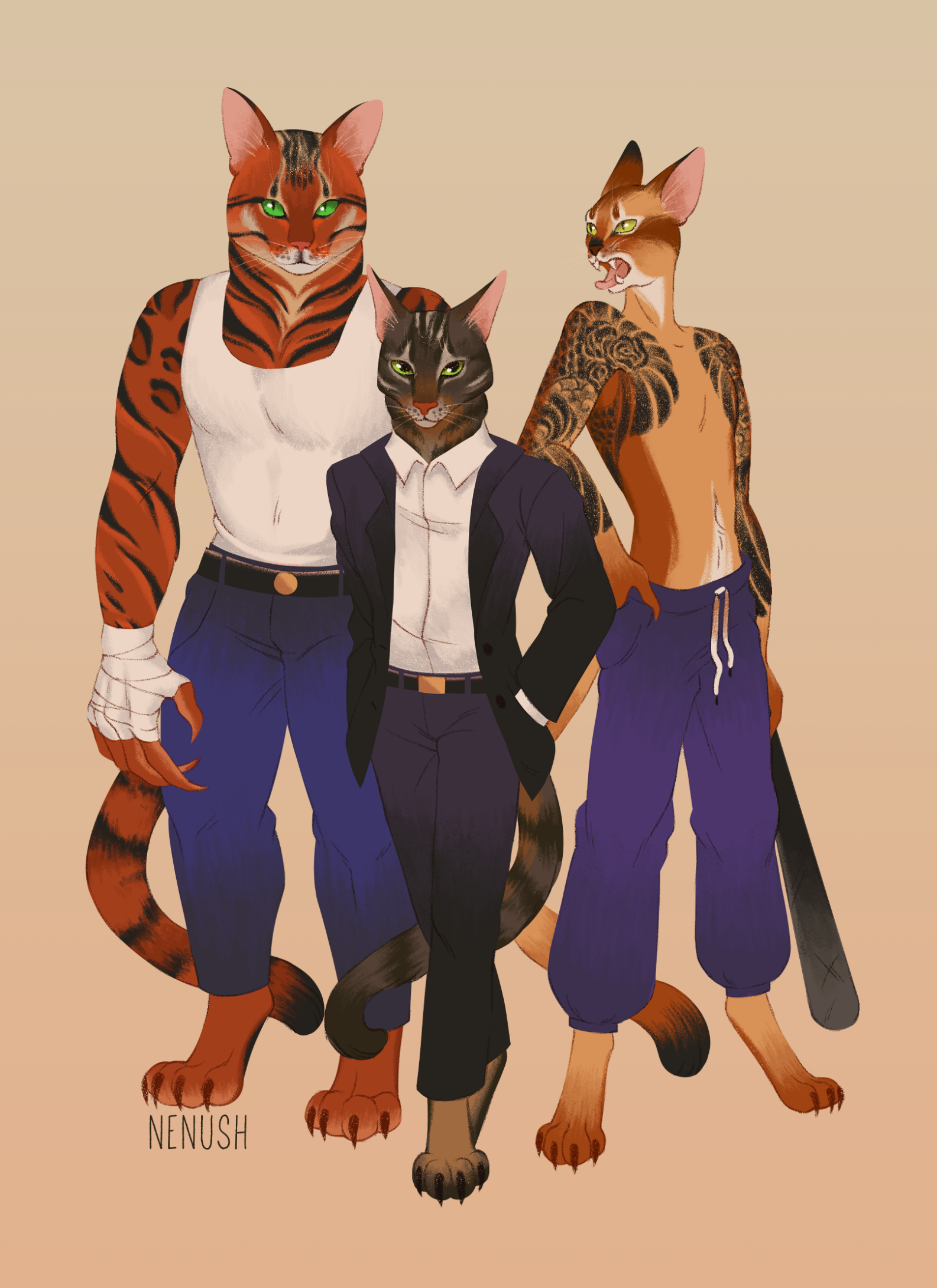 Коты-якудза