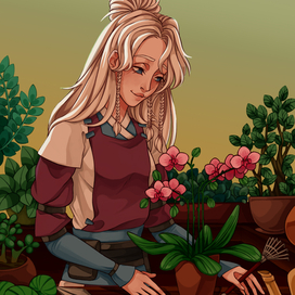 Иллюстрация персонажа (заказ)