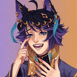 Иллюстрация персонажа (заказ)