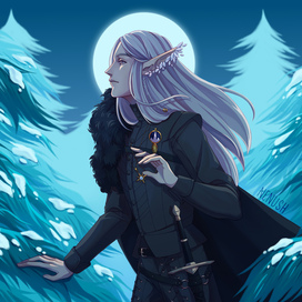 Иллюстрация персонажа (заказ)