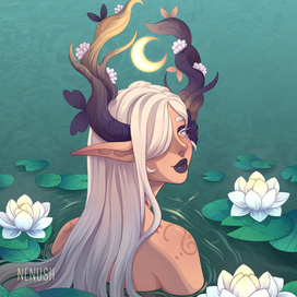 Иллюстрация персонажа (заказ)