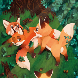 Серия иллюстраций для книги "Хулиганский детектив"