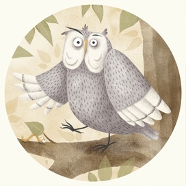 Косолапый переполох. Сова