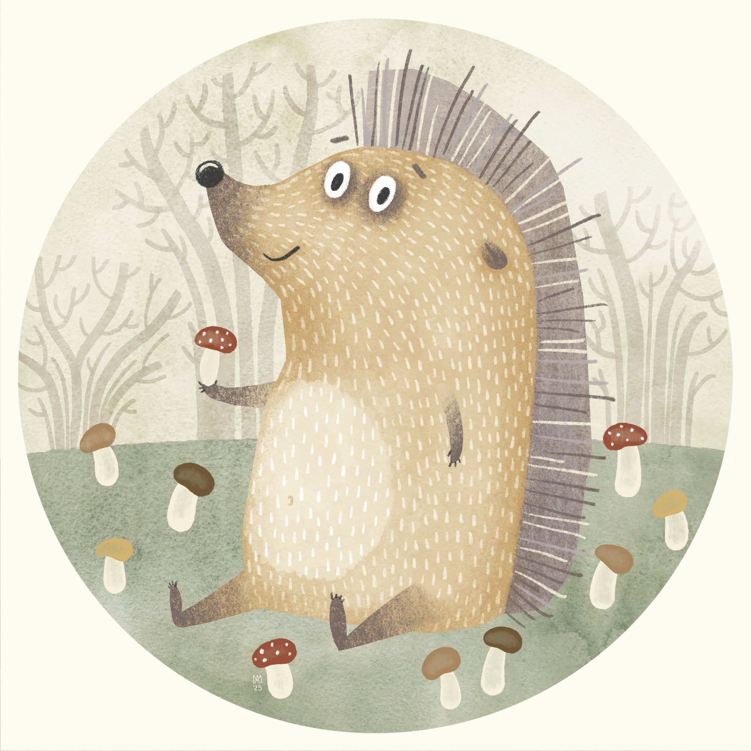 Косолапый переполох. Ежик