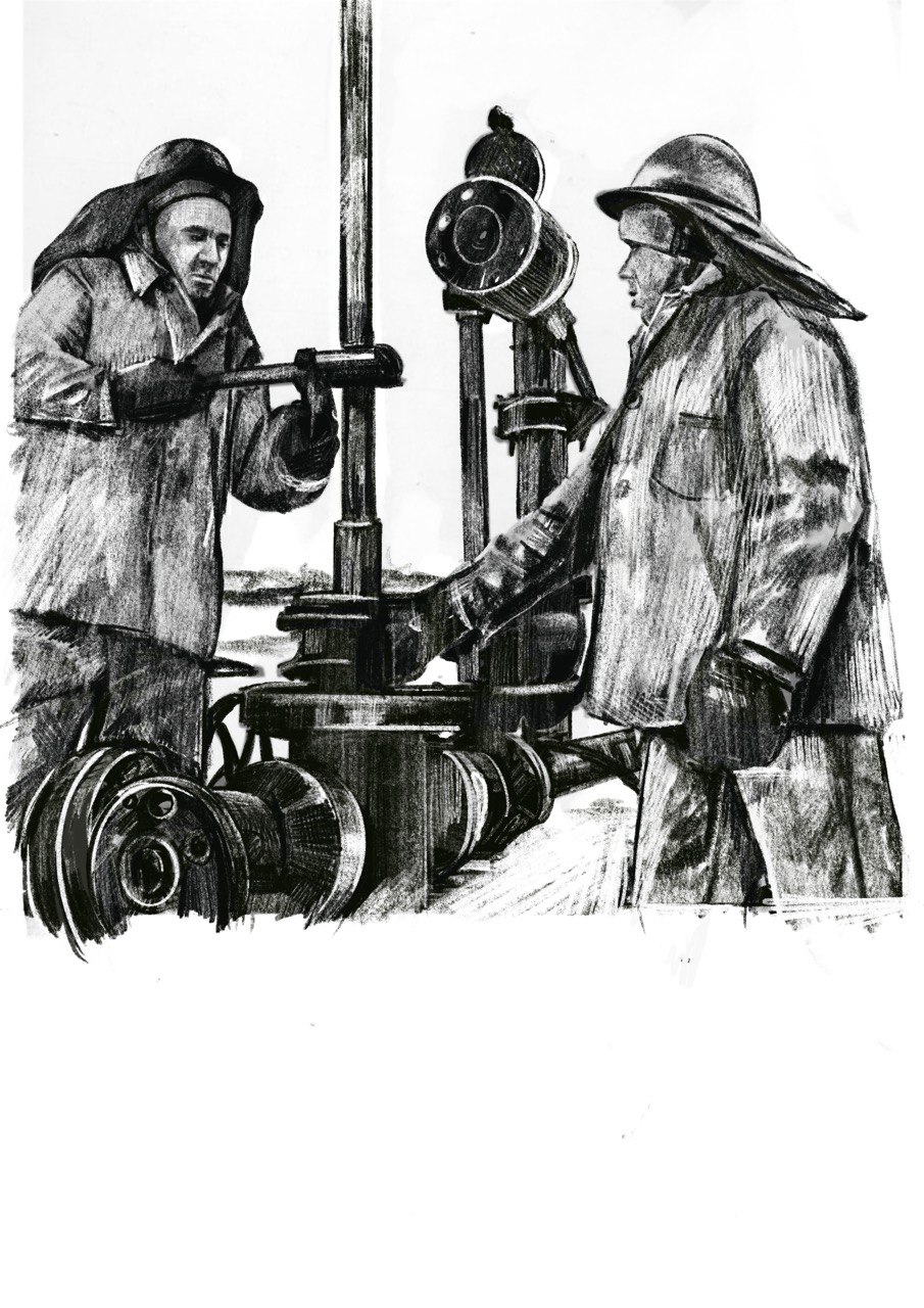 Рисунок по фото для разворота календаря