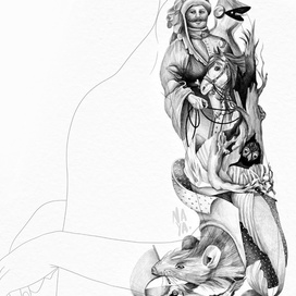 тату-эскиз: в стиле Босха