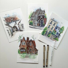 Архитектурные скетчи