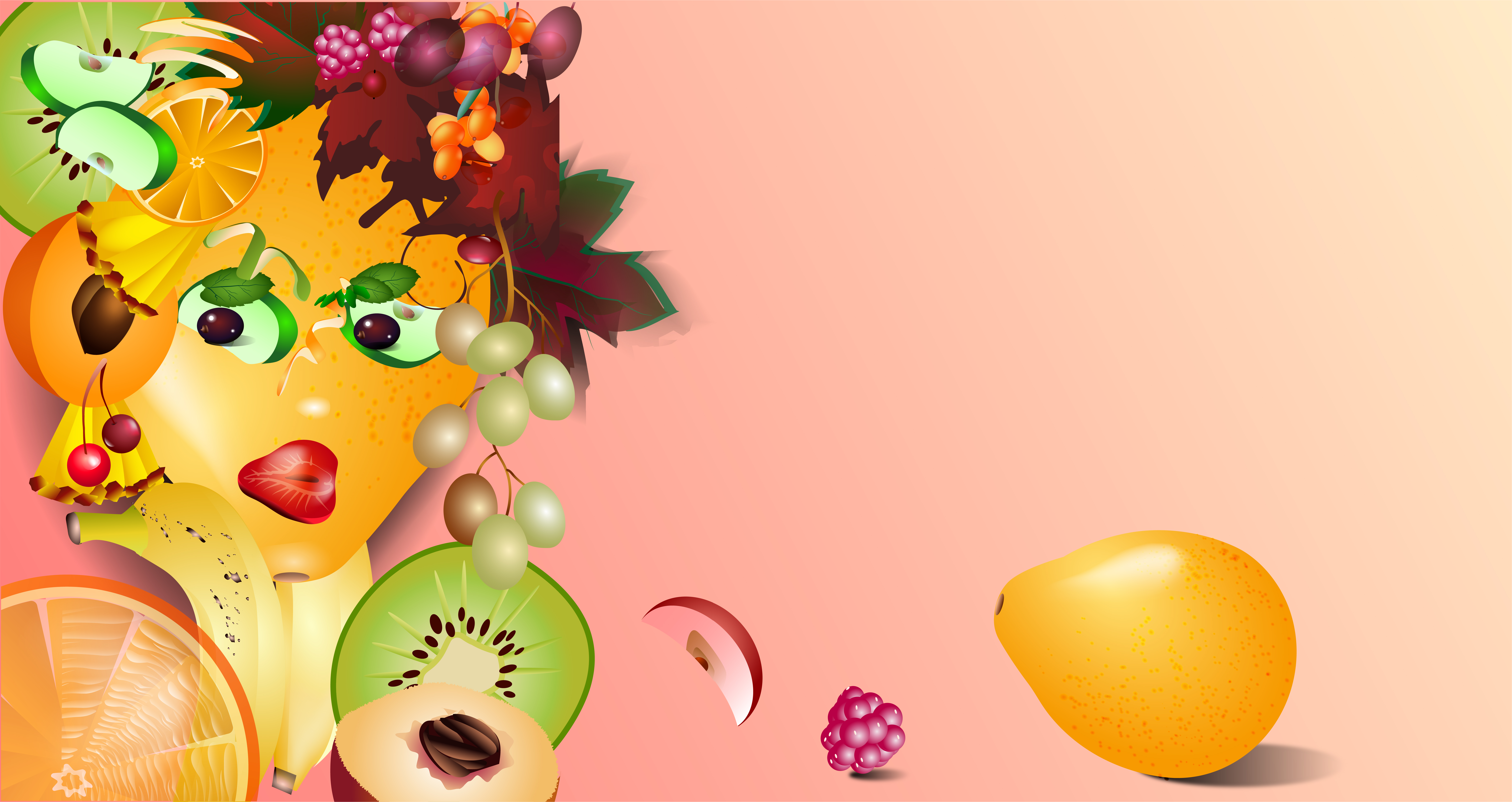 Фруктовая дама