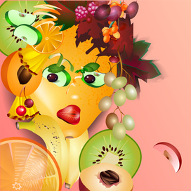 Фруктовая дама