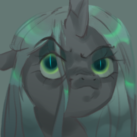 Арт персонажа mlp sketch скеч