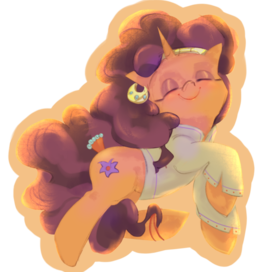 арт персонажа млп